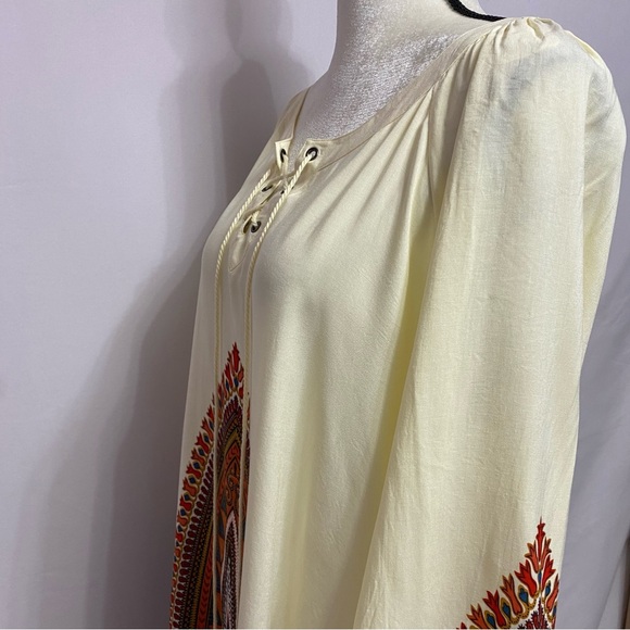 NWT Perch by Blu Pepper Western Bohemian Fringe Top Size 2XL #1327 - Picture 4 of 13